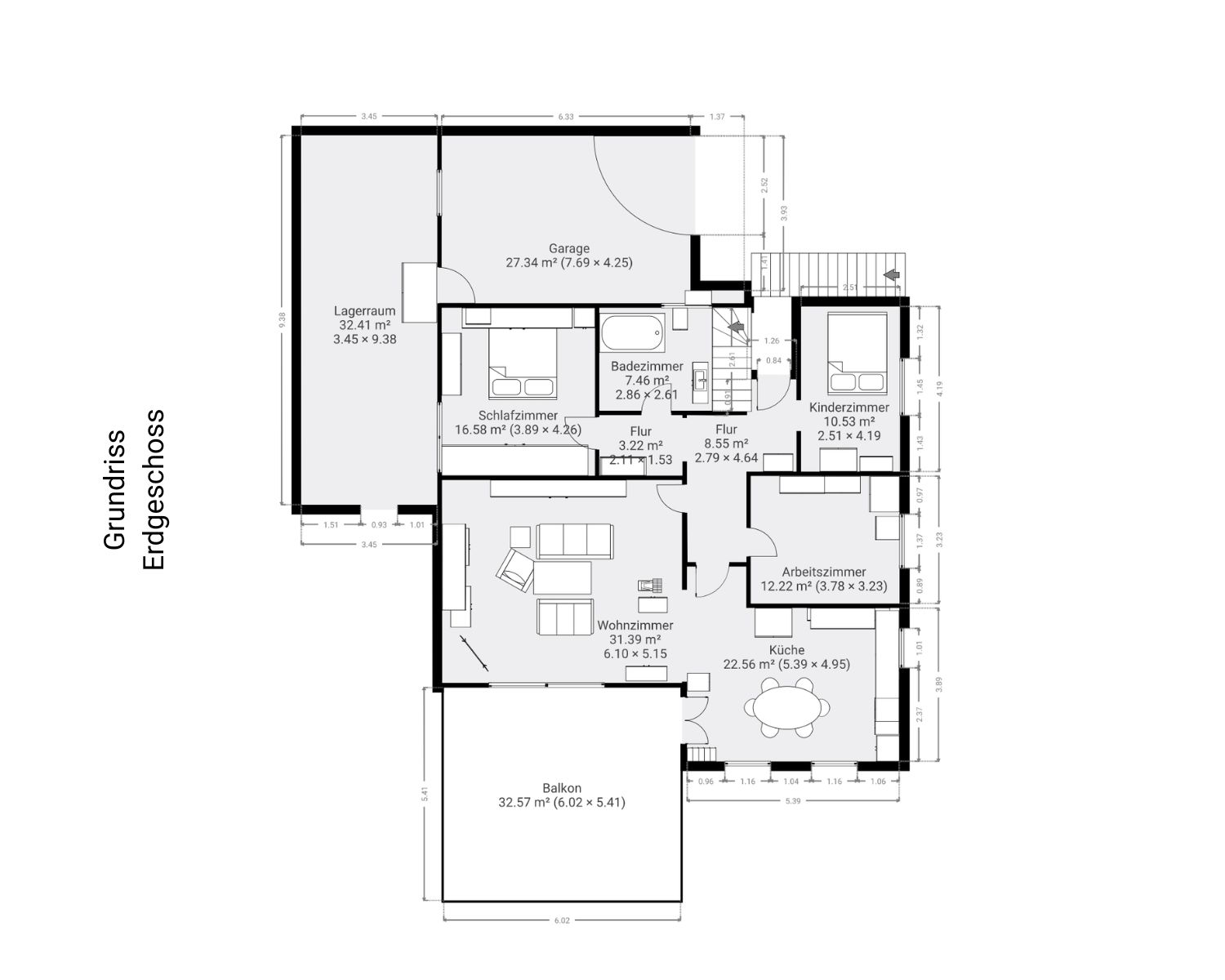 Grundriss Erdgeschoss